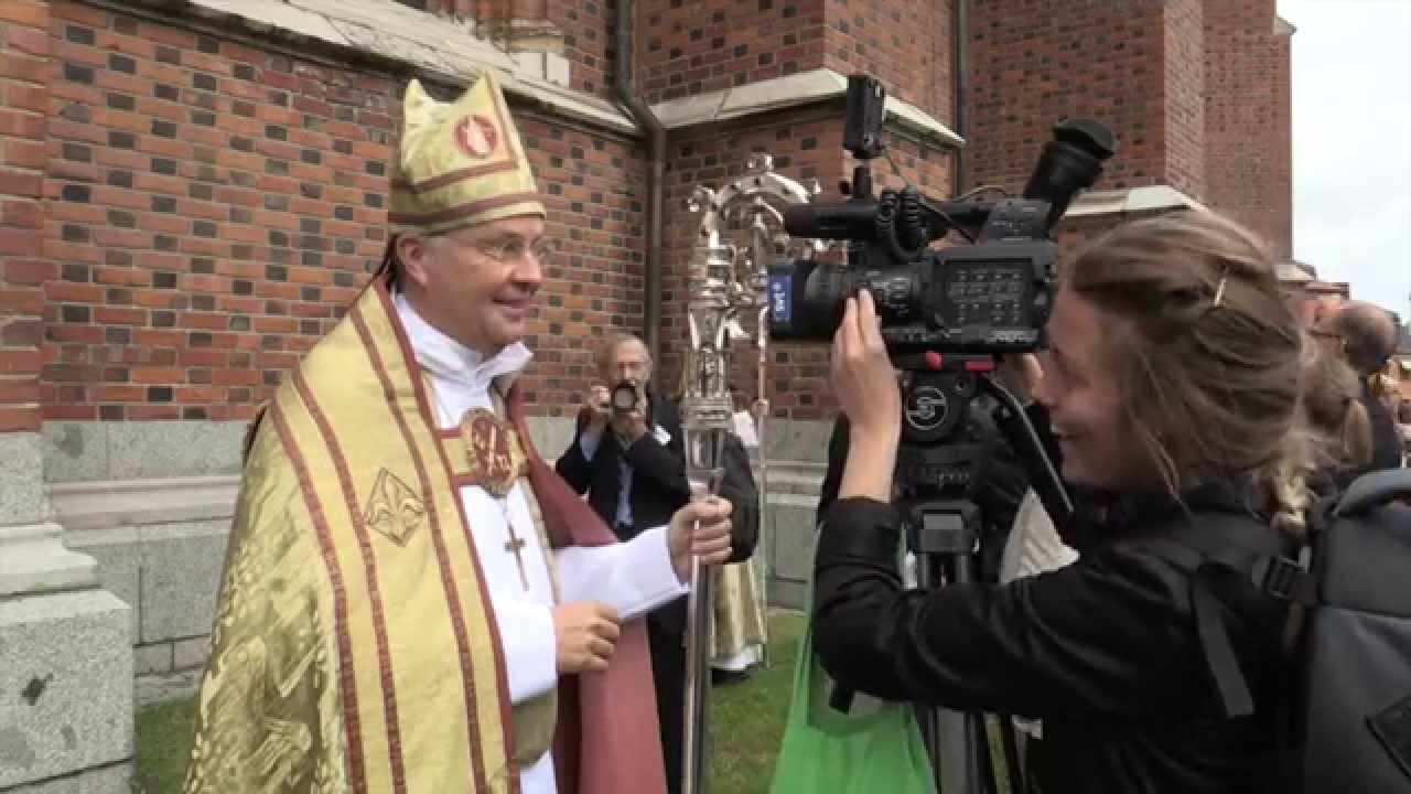 Johan Dalman efter biskopsvigningen