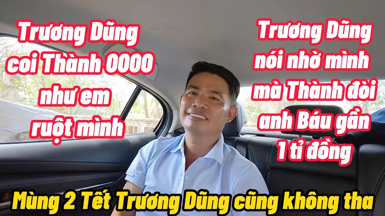Mùng 2 Tết Trương Dũng cũng không tha cho Anh Báu