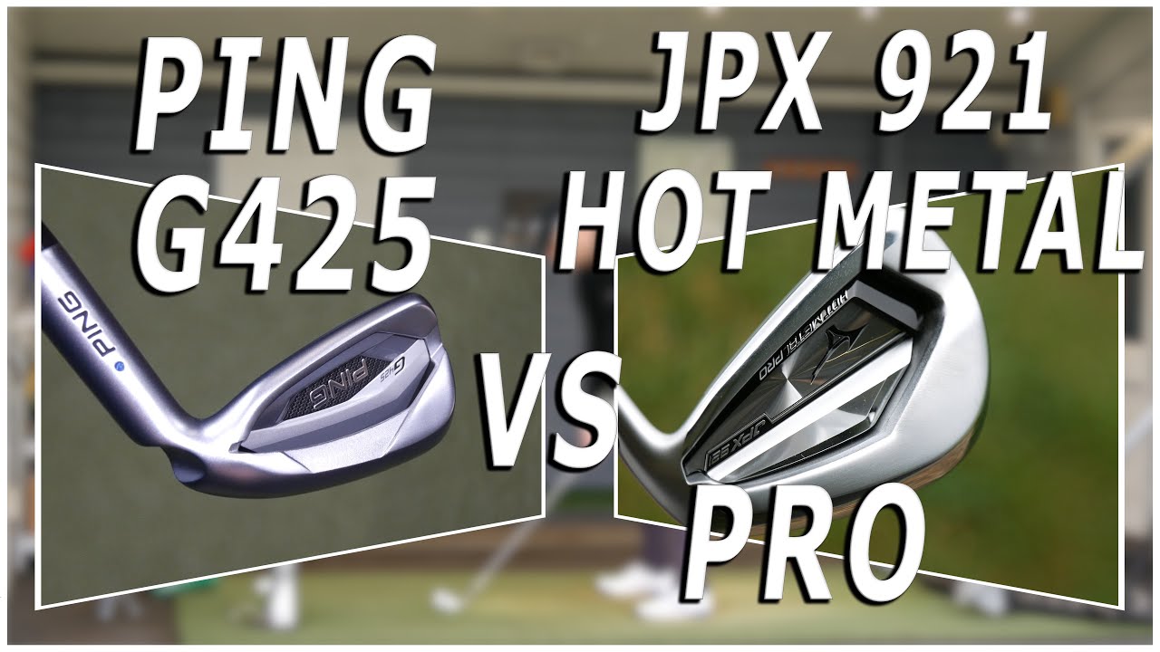 Mizuno JPX921 Hot Metal PRO vs Ping G425