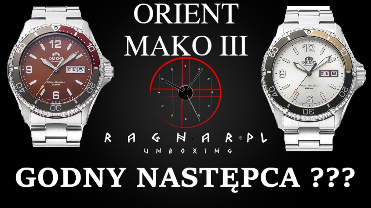 Orient MAKO III - czy to godny następca??? Recenzja, przymiarka, luma.