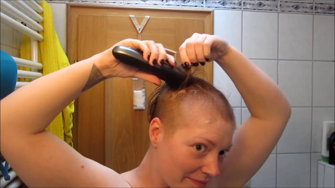 women shouldn't have short hair? buzzcut fun!