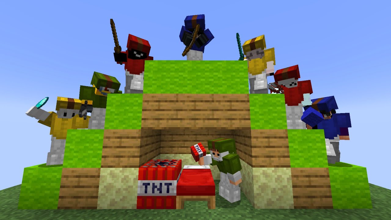 Bedwars 10 vs 10, ale IMPOSTOR jest wśr&oacute;d nich | KOKSCRAFT.PL