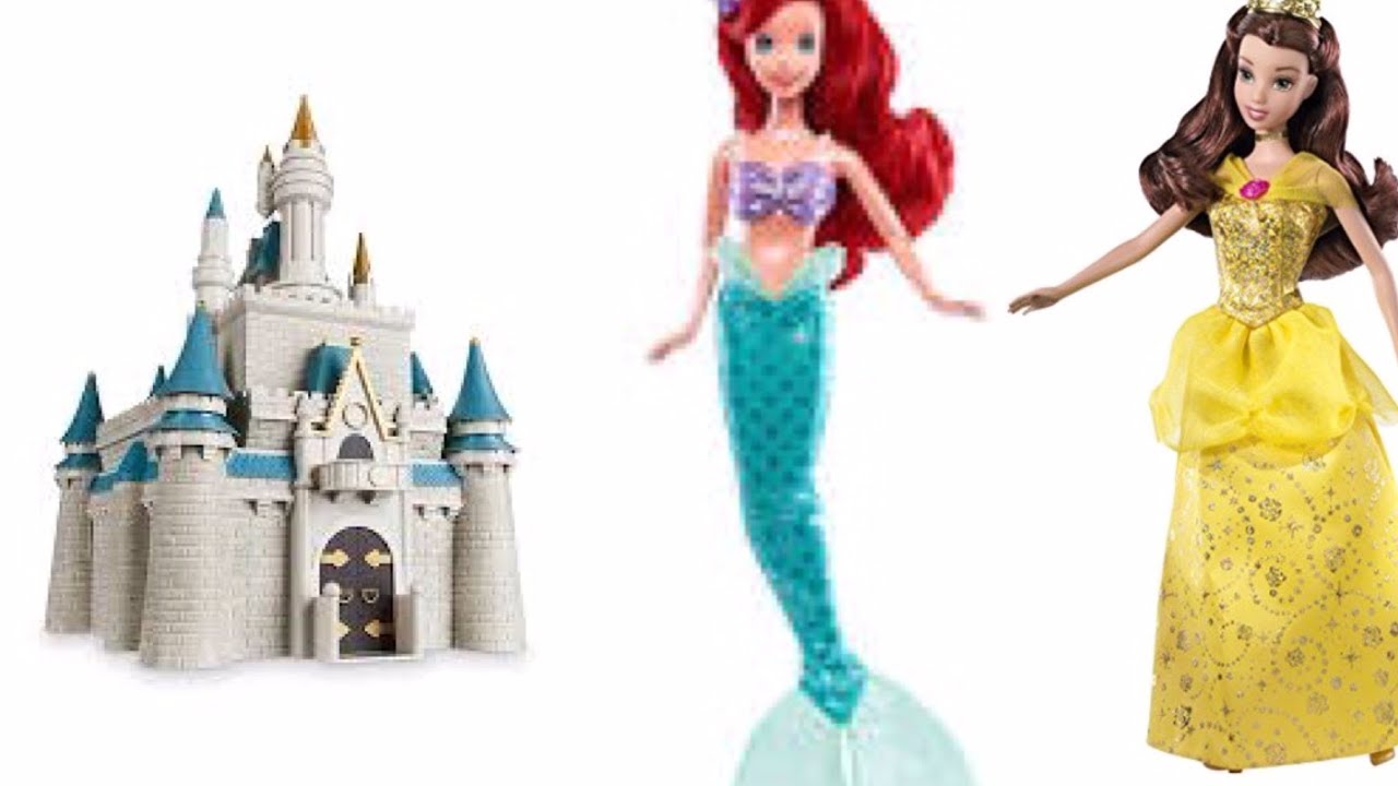 NEW HUGE Unboxing Surprise with Ariel Little Mermaid and Belle