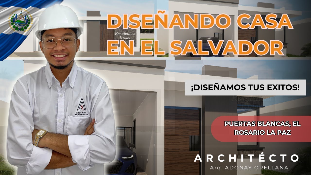 DISEÑANDO CASAS EN EL SALVADOR, RESIDENCIA RIVAS EN PUERTAS BLANCAS