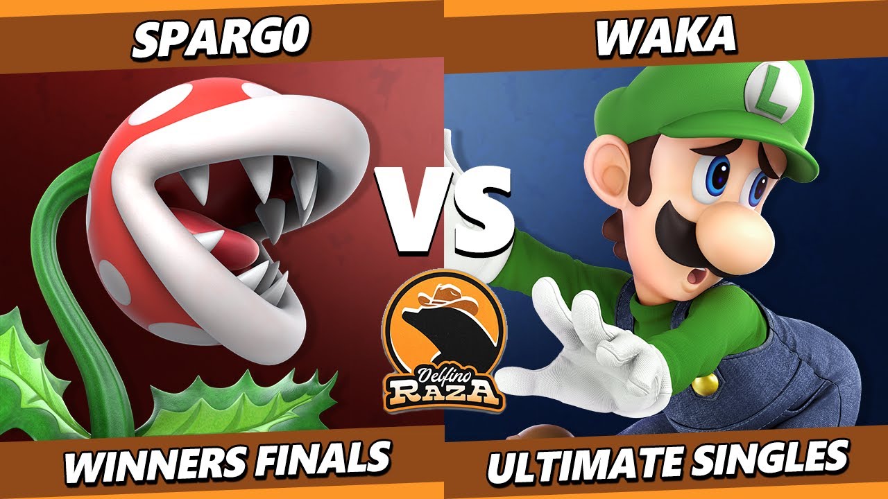 Delfino Raza WINNERS FINALS - Spargo (Piranha Plant) Vs. WaKa  (Luigi) Smash Ultimate - SSBU