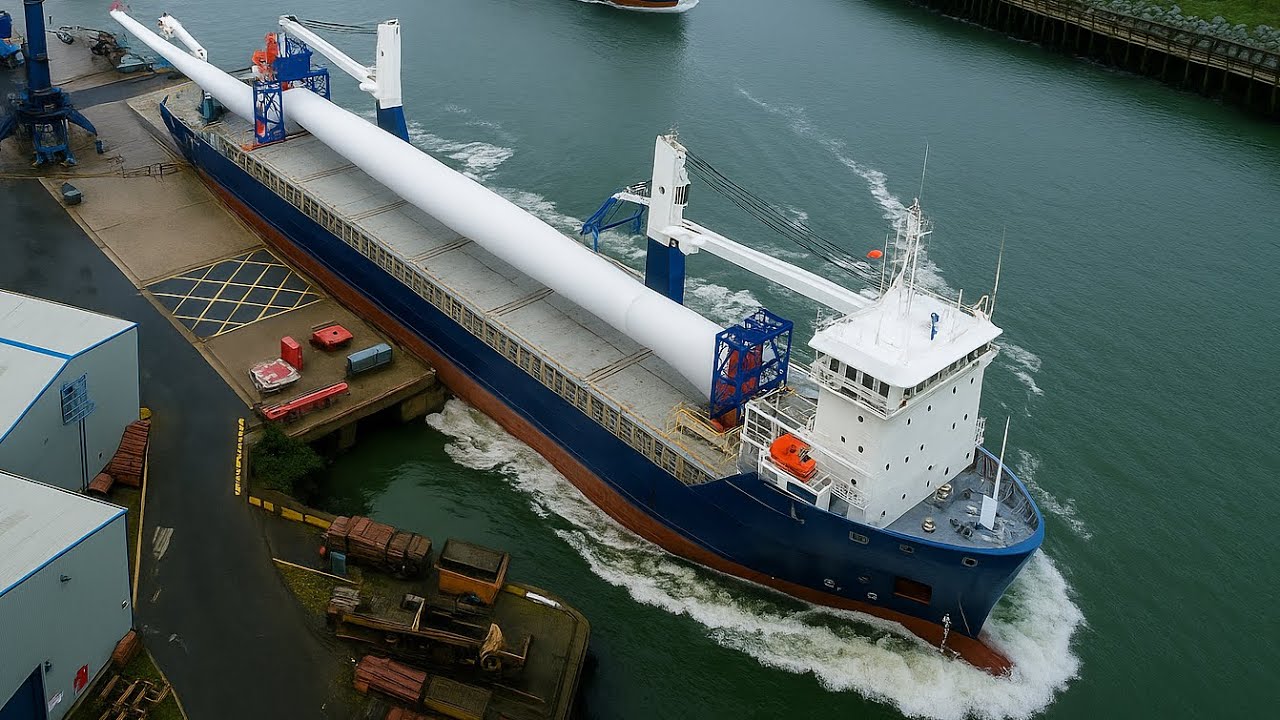 World’s Largest Offshore Wind Turbines | From Factory to Ocean Installation