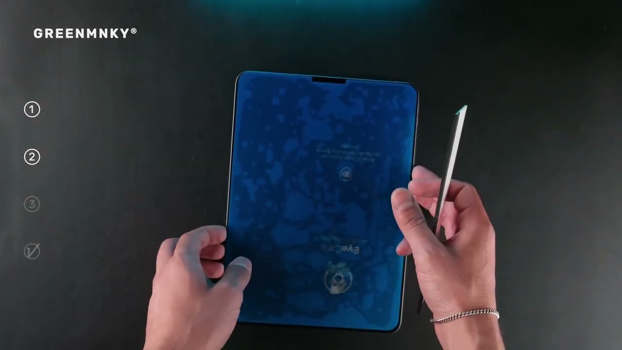 Tutorial - EyeCare Panzerfolie für dein Tablet | GREENMNKY®
