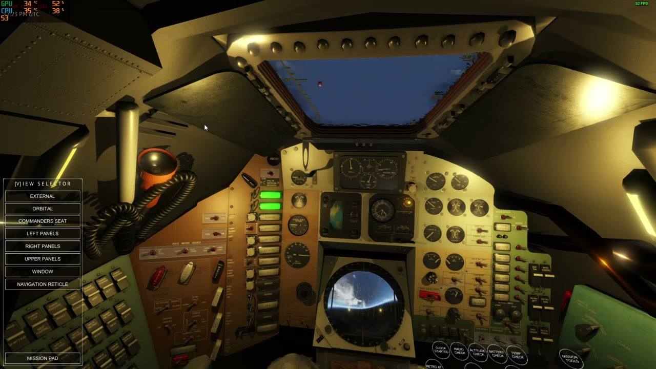 Reentry - A Space Flight Simulator -  Mercury Redstone 4  MR-4  space flight gameplay