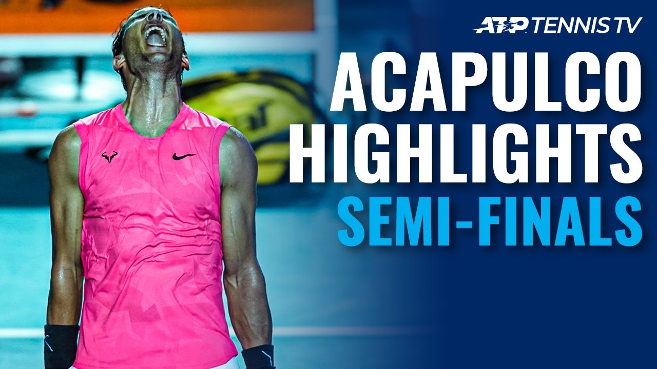 Nadal Tops Dimitrov; Fritz Reaches First 500 Final | Acapulco 2020 Semi-Final Highlights