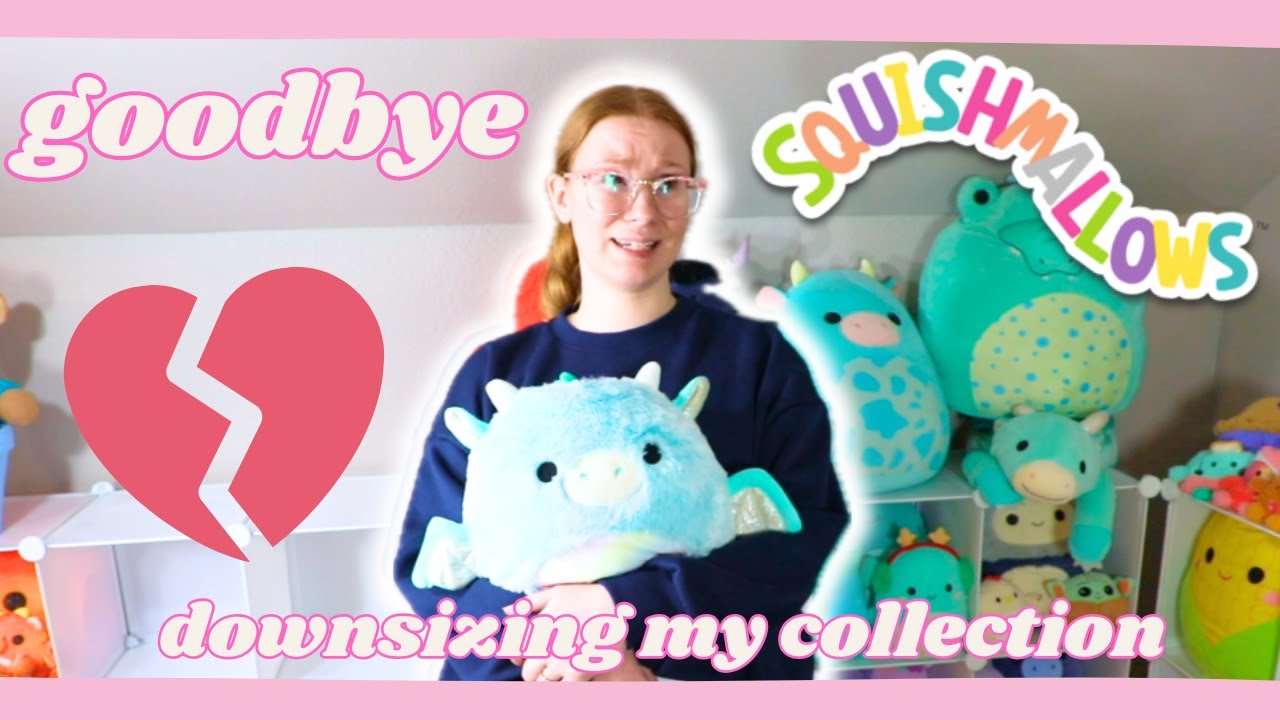 saying GOODBYE to my squishmallows?! (purging my collection part 2)