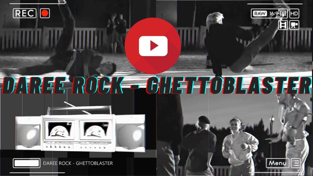 DAREE ROCK - GHETTOBLASTER 🎧 #Electro #Freestyle #Music 🎧