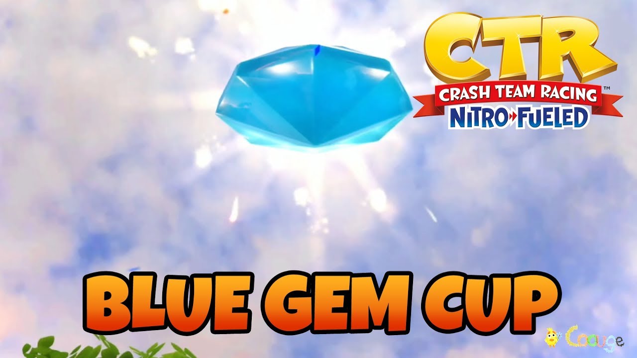 Crash Team Racing Nitro-Fueled - Blue Gem Cup