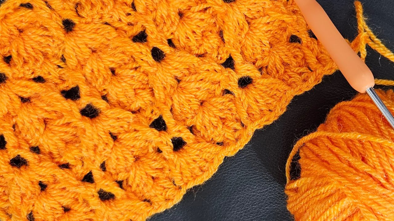 Crochet shawl pattern...... एकदम नई डिज़ाइन