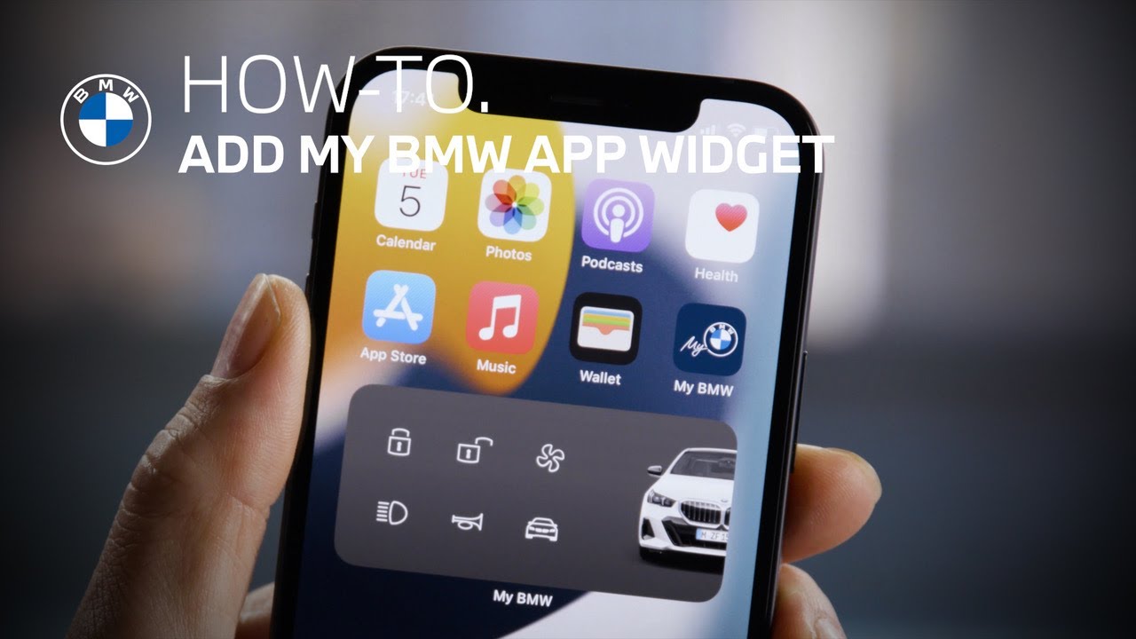 Using My BMW App as an iPhone Widget and on Apple Watch | BMW How-To