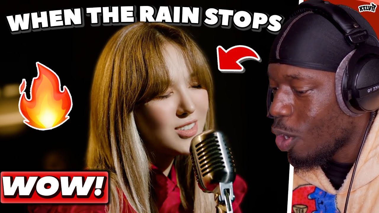 WENDY 웬디 'When This Rain Stops' Live Video REACTION | **wow!!**