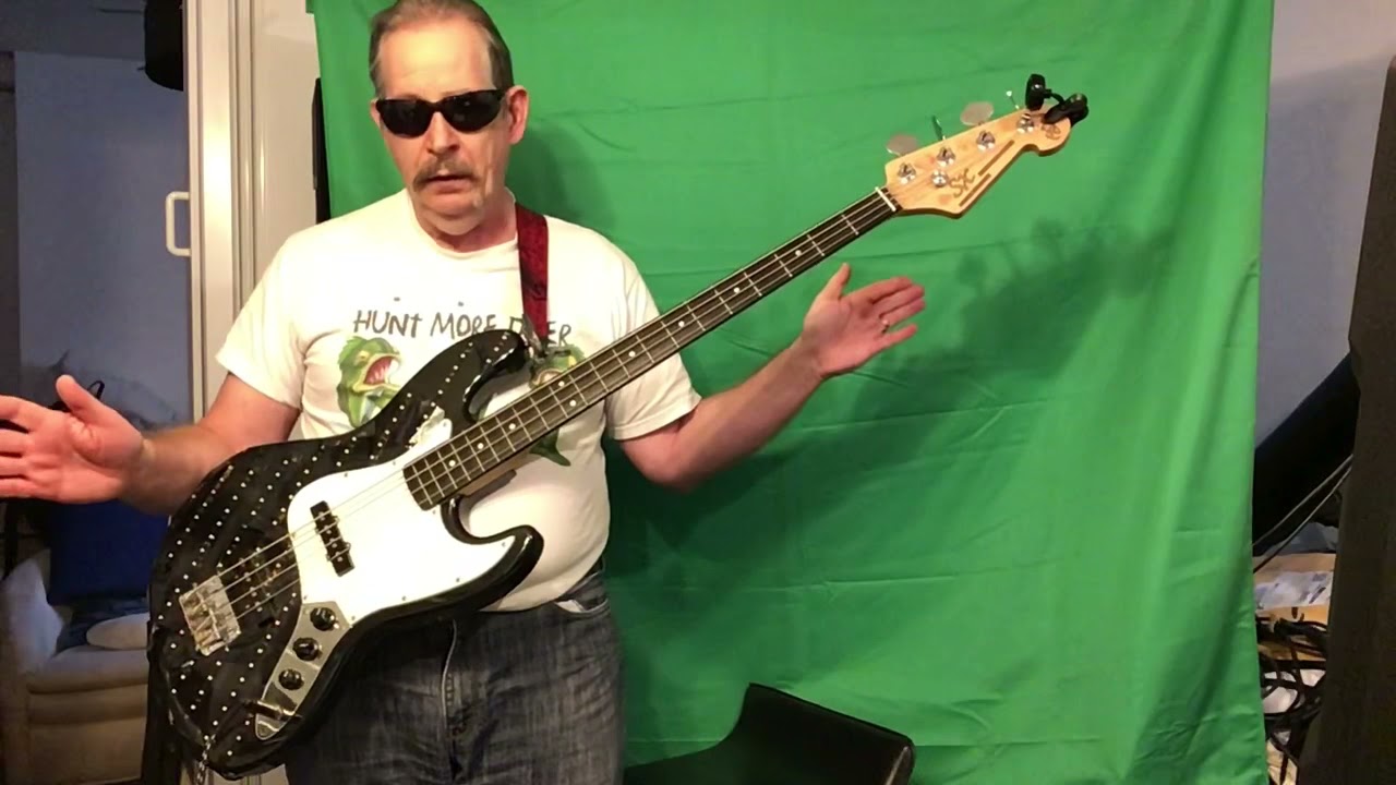 Bass guitar review and demo SX Jazz bass review and demo with RTS