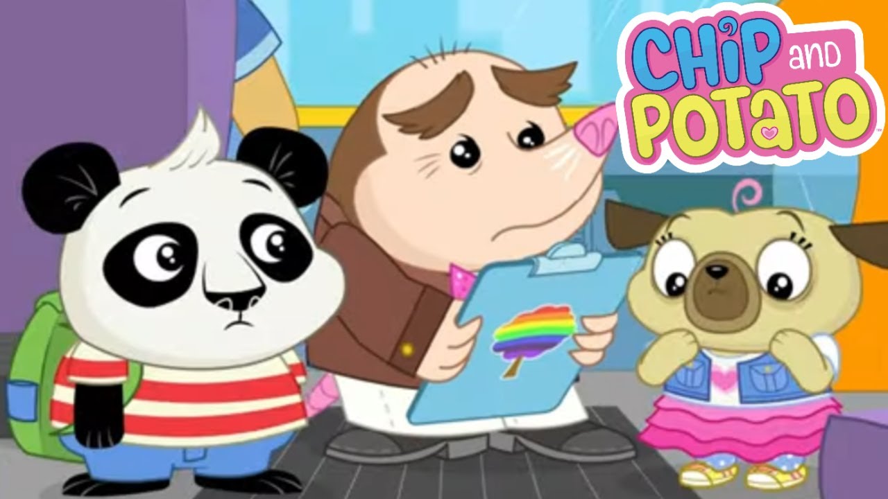 Chip and Potato | Chip's School Trip (Full Episode) | Cartoons For Kids | Watch More on Netflix
