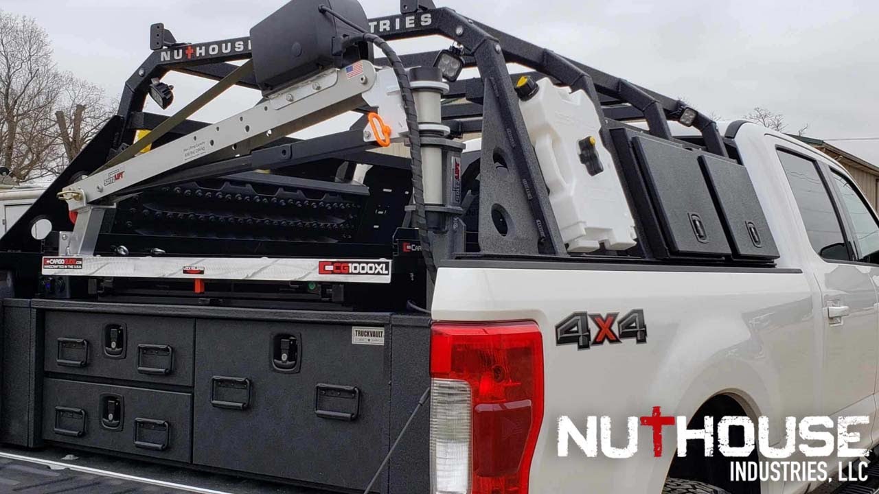Nuthouse Industries- Custom F250 truck build for Wounded Warrior Family Support