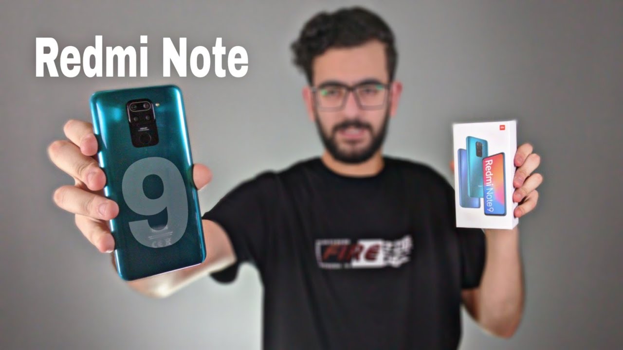 اول فتح صندوق ونظرة اولية عن هاتف ريدمي نوت 9 العادي في مصر || Redmi Note 9