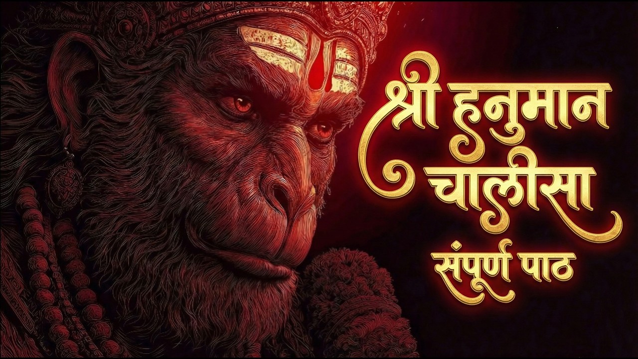 श्री हनुमान चालीसा: संपूर्ण पाठ | Shree Hanuman Chalisa | सबसे शक्तिशाली हनुमान चालीसा | जय बजरंगबली