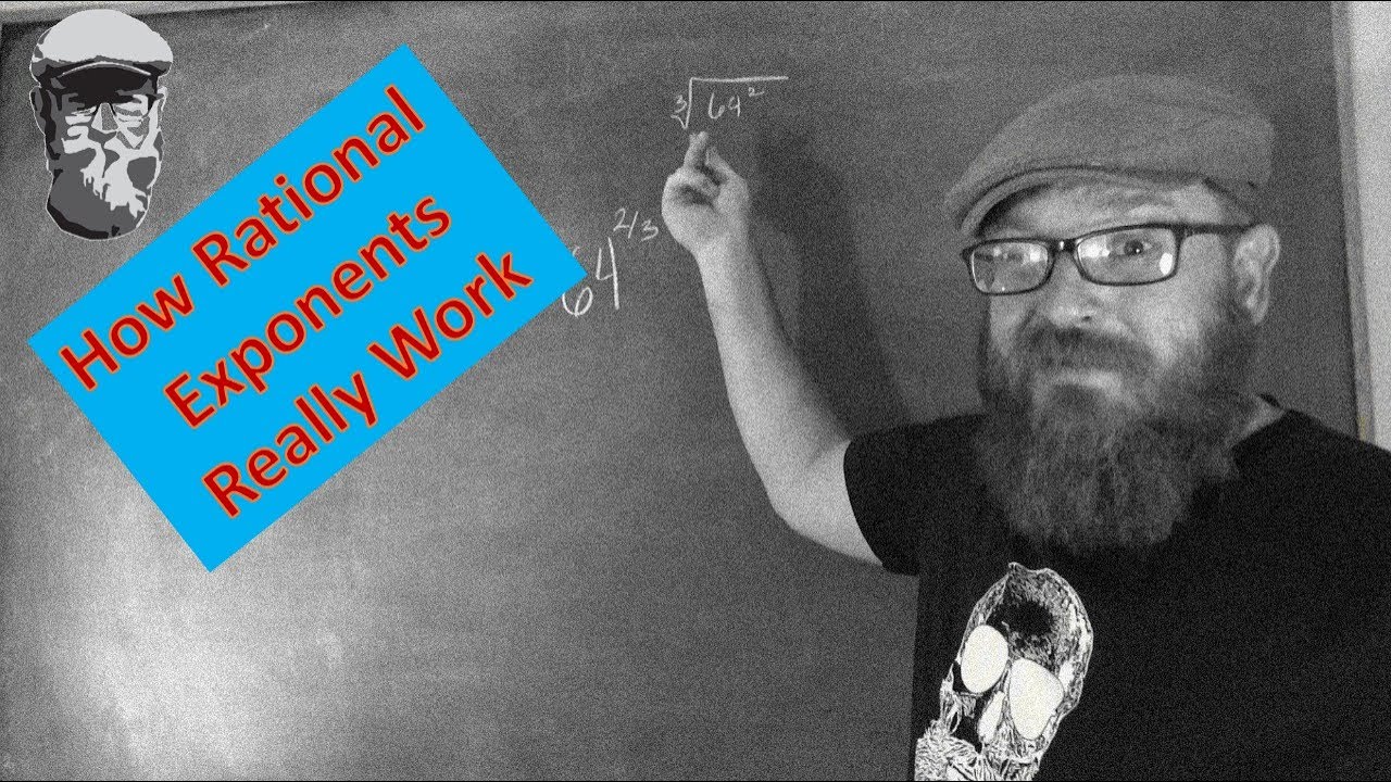 How Rational Exponents Really Work & Caveman Math - The Bearded Math Man