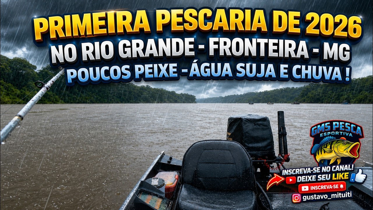 ✅ 𝐏𝐑𝐈𝐌𝐄𝐈𝐑𝐀 𝐏𝐄𝐒𝐂𝐀𝐑𝐈𝐀 𝐃𝐄 𝟐𝟎𝟐𝟔 𝐍𝐎 𝐑𝐈𝐎 𝐆𝐑𝐀𝐍𝐃𝐄 - 𝐅𝐑𝐎𝐍𝐓𝐄𝐈𝐑𝐀 - 𝐌𝐆 . 𝐒Ó 𝐍𝐀 𝐏𝐈𝐍𝐆𝐀𝐃𝐈𝐍𝐇𝐀 𝐀𝐓𝐑Á𝐒 𝐃𝐀𝐒 𝐏𝐈𝐀𝐏𝐀𝐑𝐀𝐒 ✅