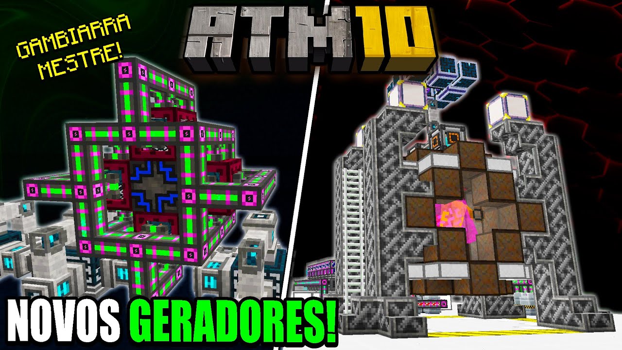 3 TRUQUES PARA GERAR MUITA ENERGIA DE UM JEITO ROUBADO! - #ATM10 EP 60