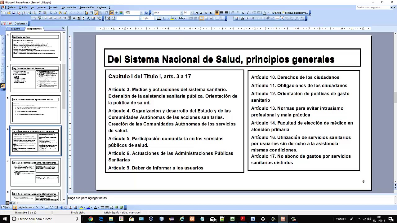 Ley General de Sanidad
