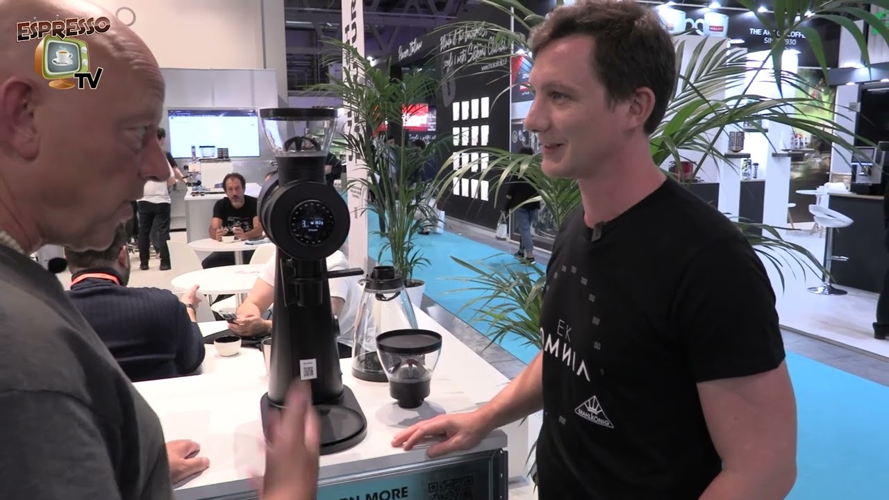 Espresso TV zu Besuch bei der HostMilano 2023   Mahlkönig EK Omnia Mehrzweckmühle
