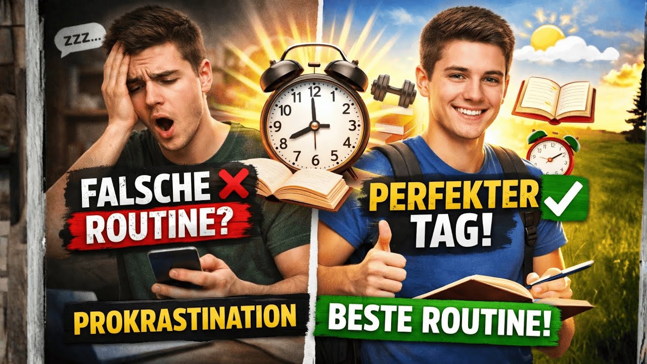 Du bist nicht faul – dein Tag ist falsch gebaut (Routine für Studenten)