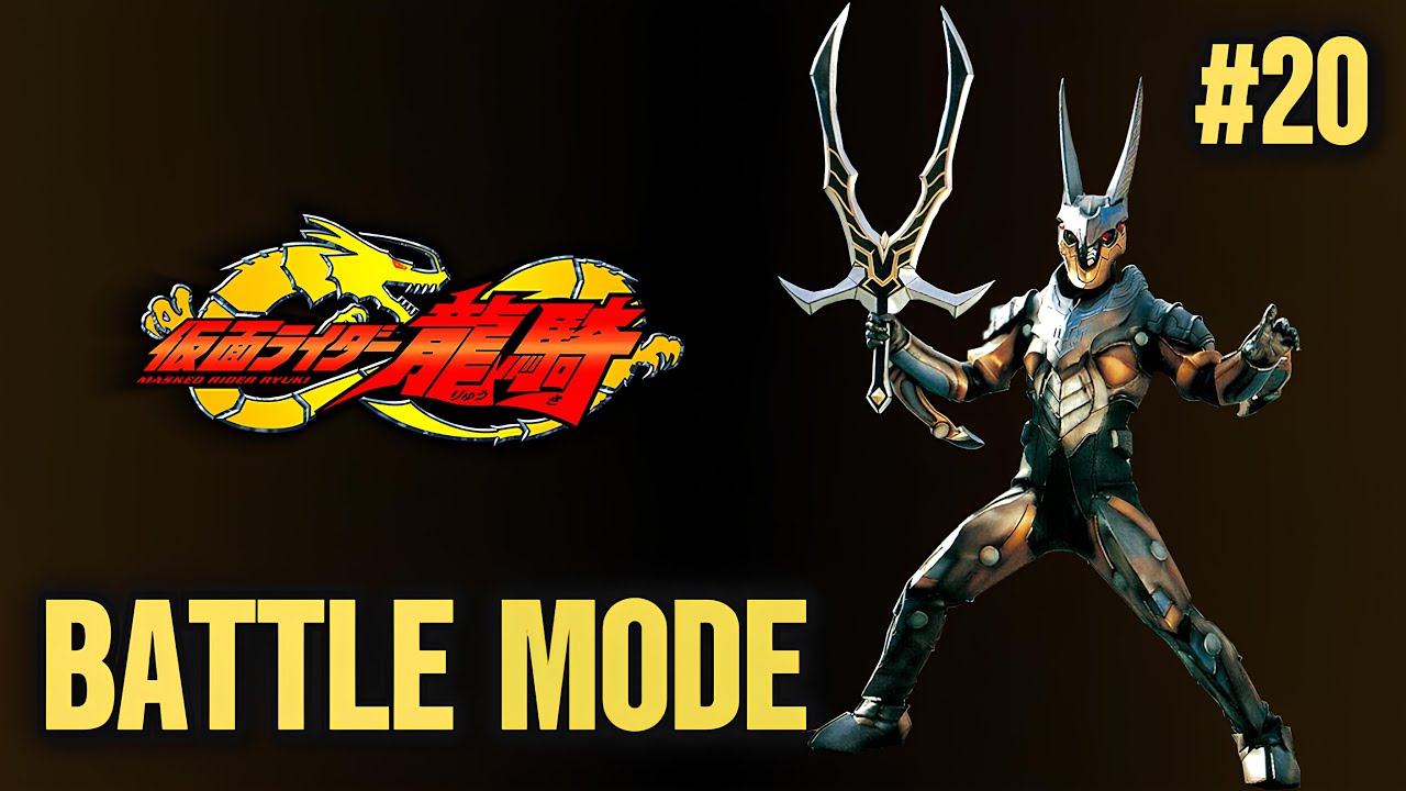 Megazelle - Kamen Rider Ryuki PS1 ( 1P Battle Mode) Part 20