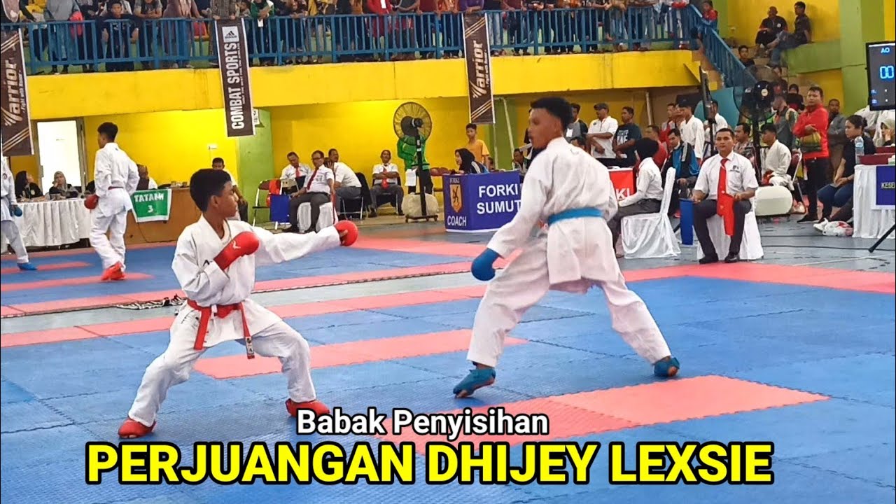 Dhijey Lexsie babak penyisihan Cadet Putra