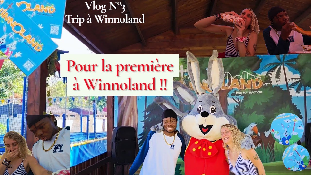 On découvre Winnoland !! 🐰🎡 (et on survit à l’armée de petits humains) - VLOG N°3 TRIP À WINNOLAND