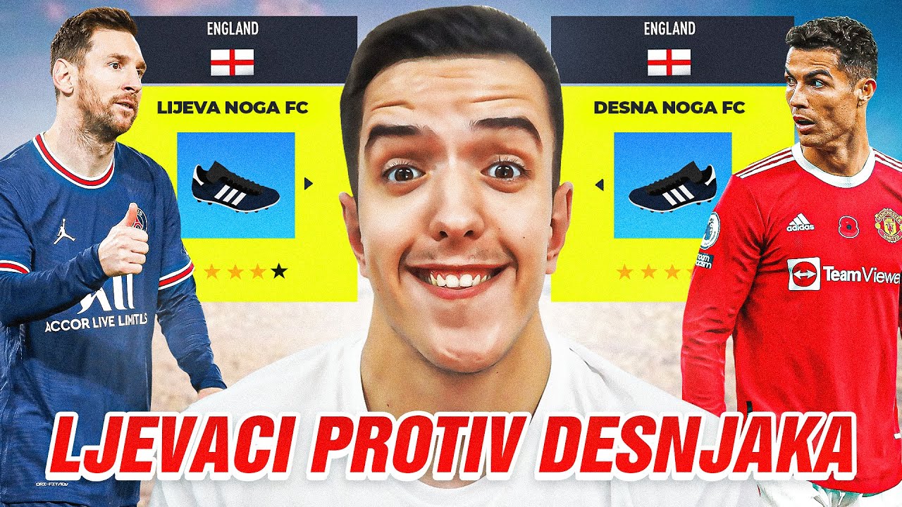 LJEVACI PROTIV DESNJAKA! FIFA 22 ALL-STAR!