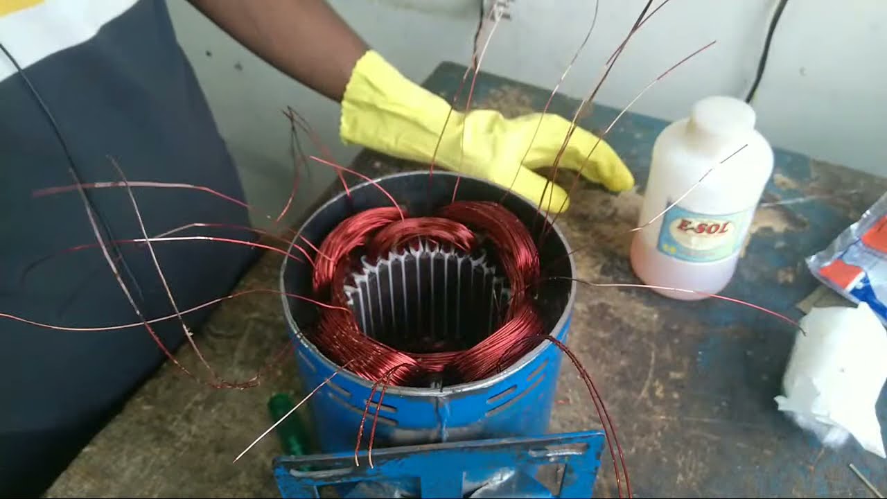 Wire Enamel Removing | Live | Perfect Engineer