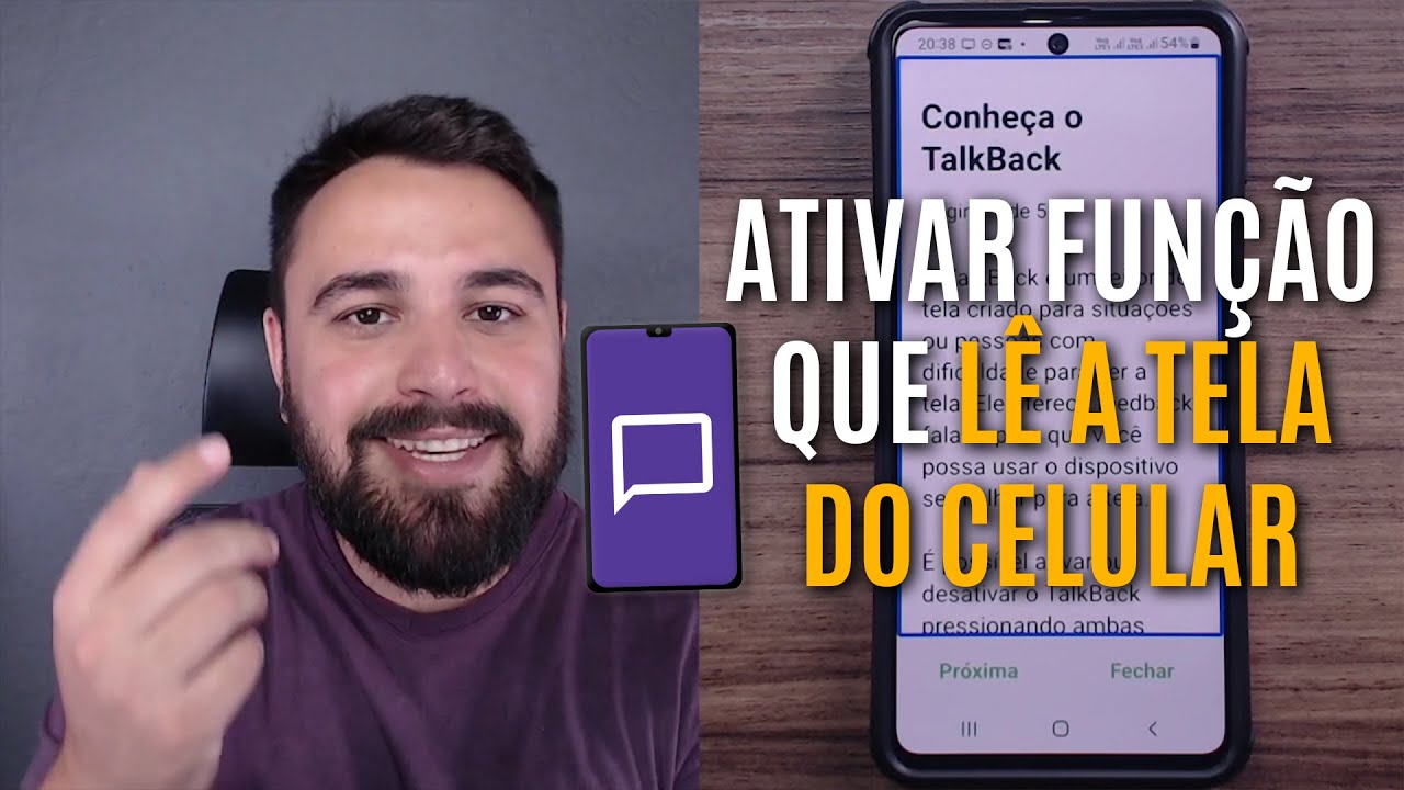 TALKBACK: COMO ATIVAR RECURSO QUE LÊ A TELA DO CELULAR