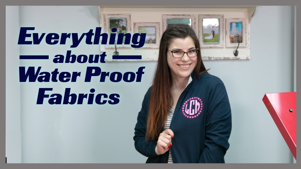 How To Apply EasyWeed® To Waterproof Fabrics