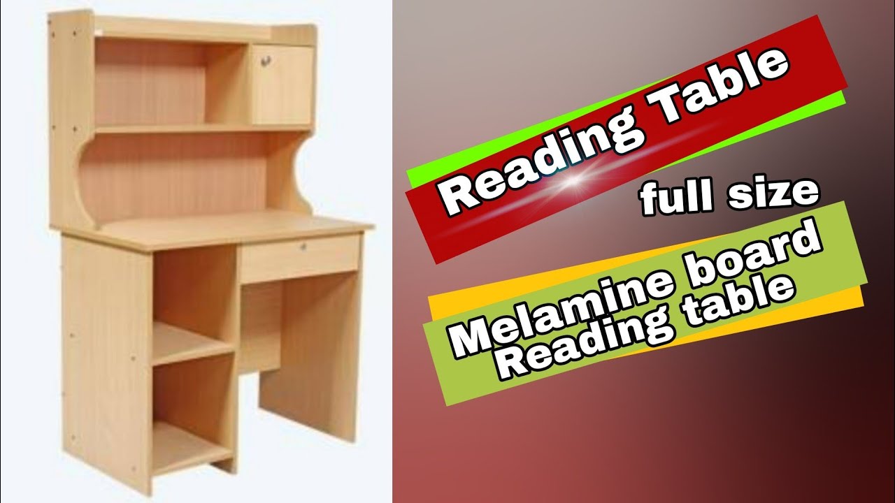 Reading table full Size A to Z | Melamine board Reading table |