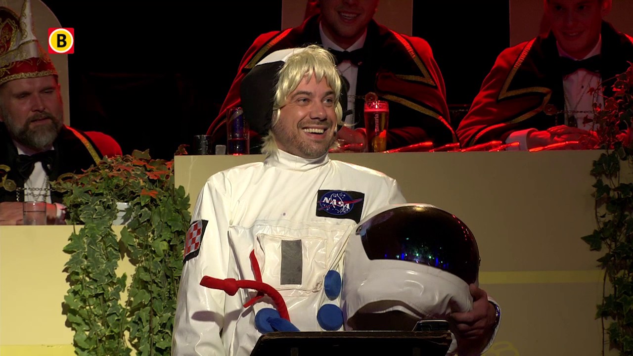 Winnaar Keiebijters Kletstoernooi 2017: Dirk Kouwenberg als De Astronaut