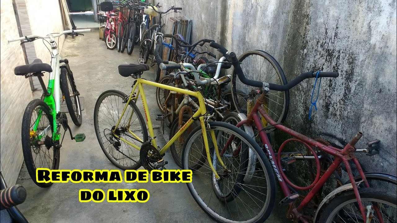 Reformando bikes do lixo / curiosidade da Caloi 10 Temp. 02 pt.01