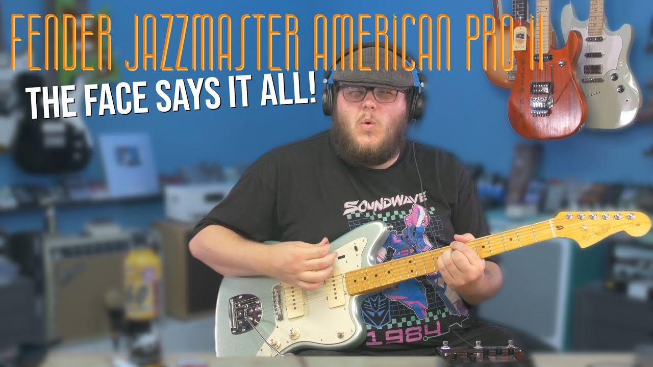 My #Review Of The #fender #jazzmaster American Pro II #maplefretboard #offsetguitar