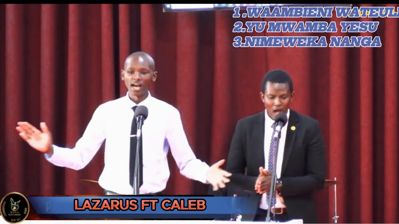 WAAMBIENI WATEULE WAJIPE MOYO || BRO LAZARUS & BRO CALEB. 4K