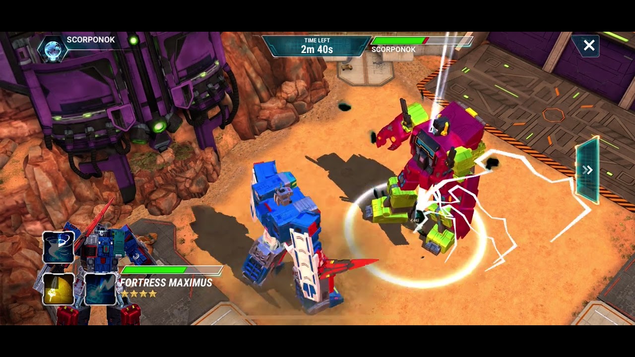 🤖 Fortress Maximus vs Scorponok 🤖 #transformersearthwars #transformers #autobots #decepticons