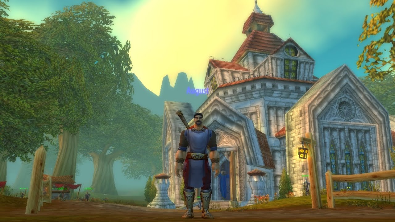 HumanPaladin - Zone 1 - Northshire Abbey - Elwynn Forest Part 1
