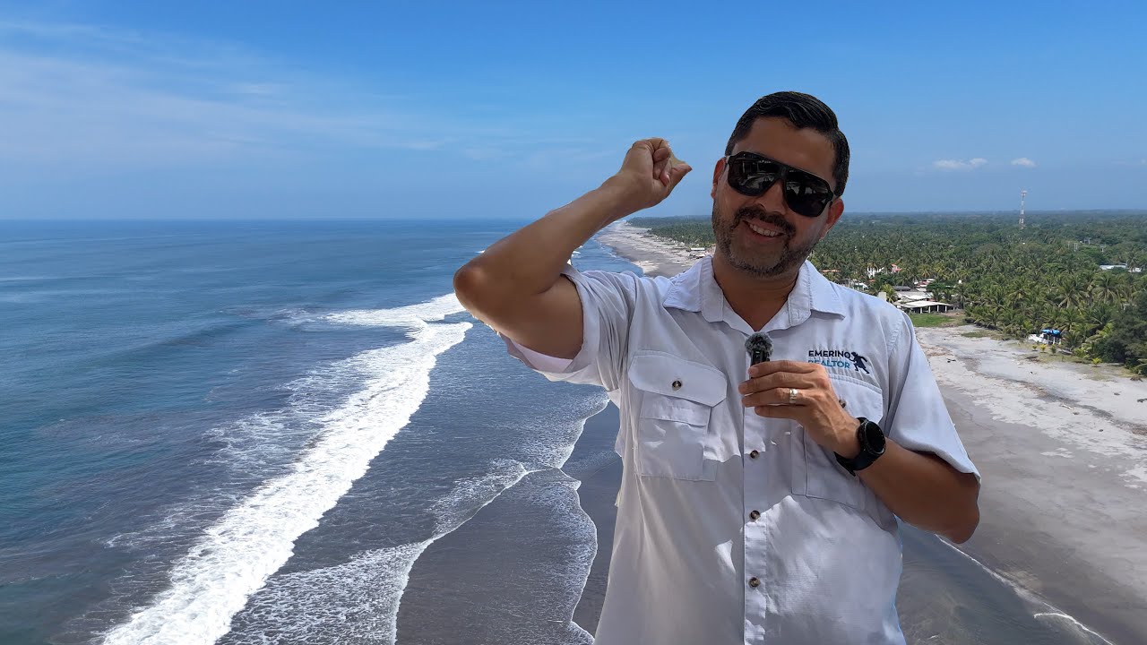 Impresionante PROPIEDADE FRENTE AL MAR en VENTA en LA COSTA DEL SOL El Salvador con 9 HABITACIONES