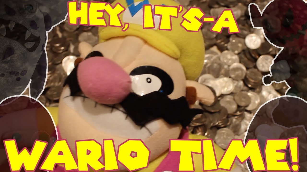 Hey! It’s-a WARIO TIME! - Super Plush WARIO Movie