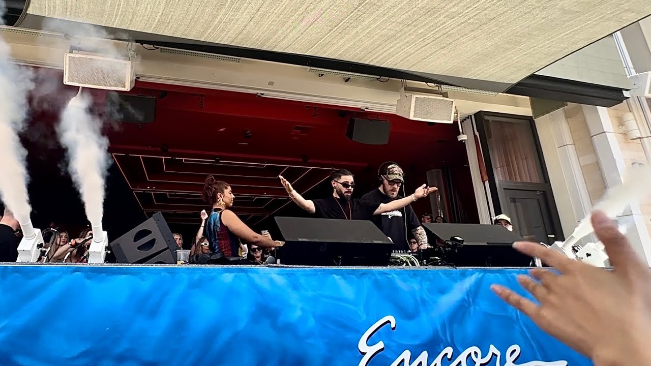 SKRILLEX B2B JYOTY B2B KENNY BEATS  @ Encore Beach Club 2024 | Las Vegas