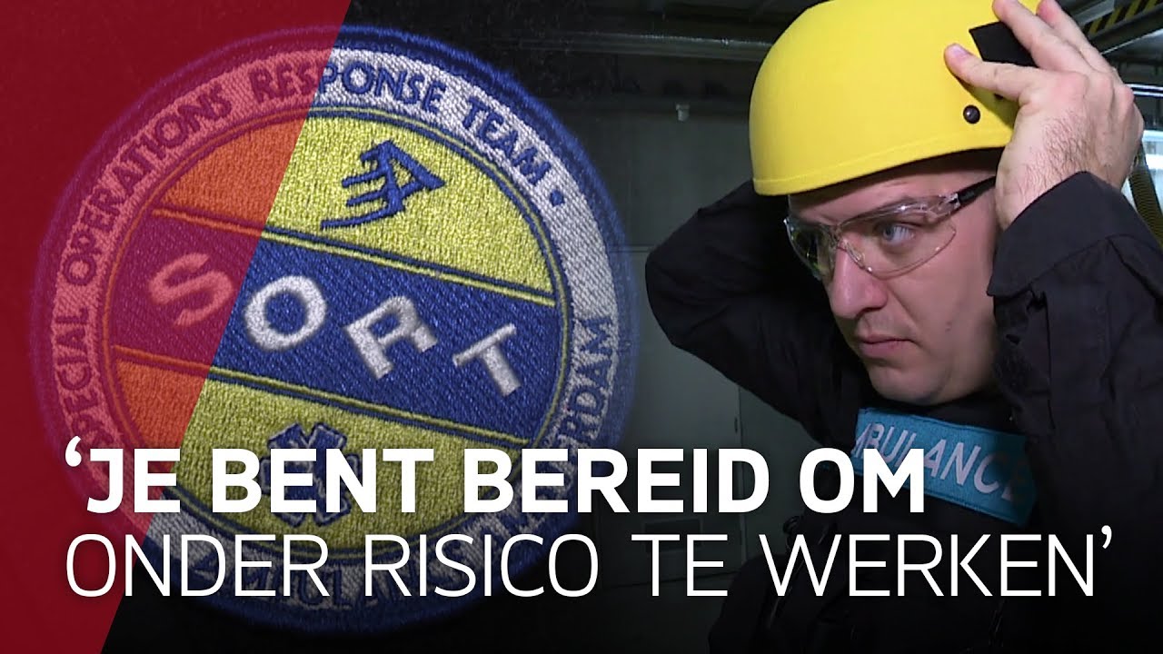 Bij een aanslag zijn mensen van SORT er als eerste bij