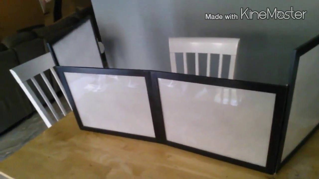 DIY Table Top DJ Facade for $25 or less.