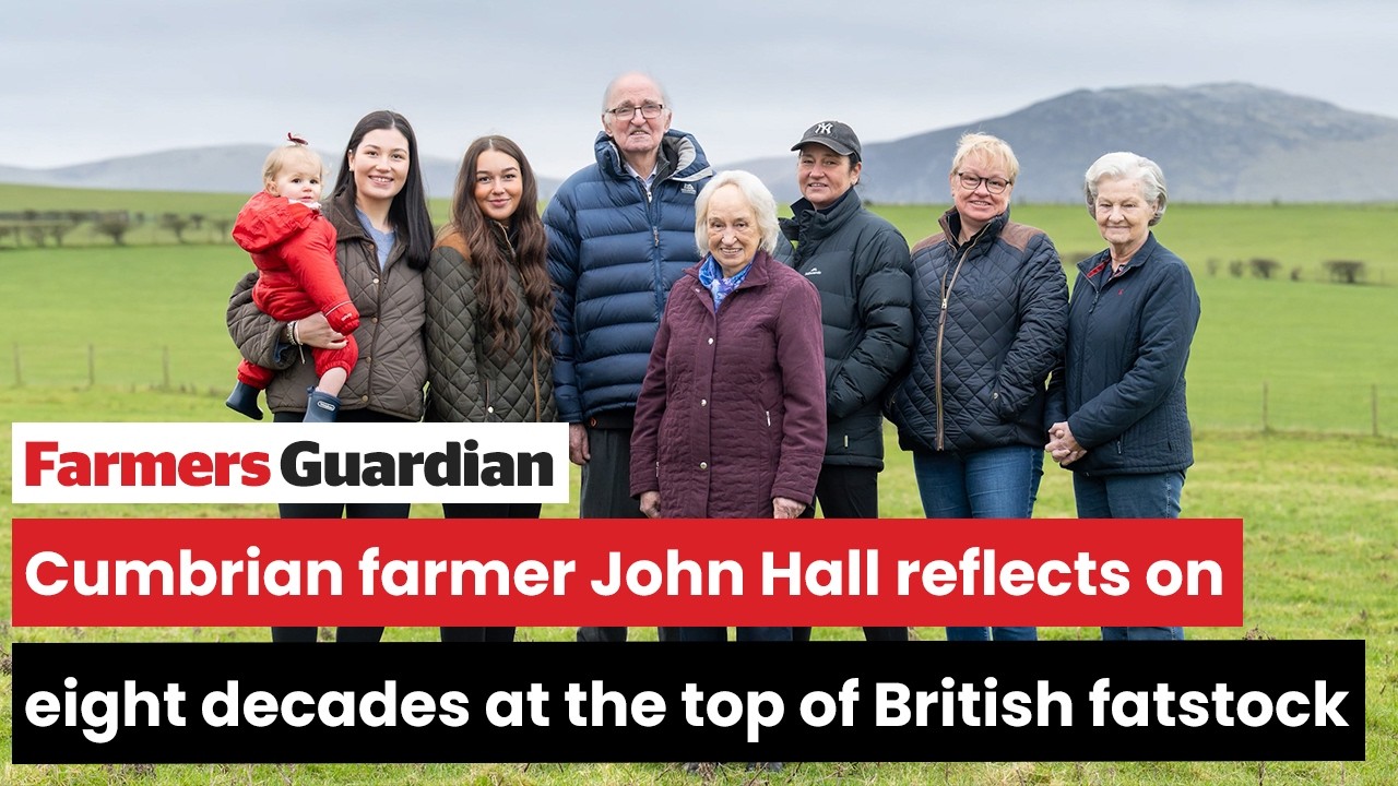 Cumbrian farmer John Hall reflects on eight decades at the top of British fatstock